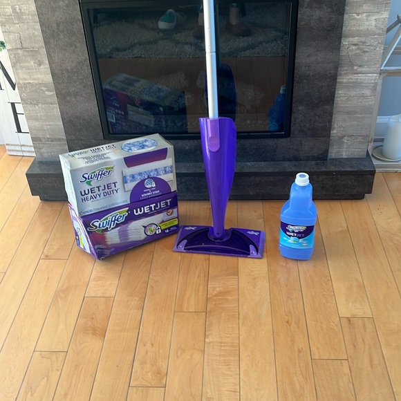 Swiffer Other Euc Barely Used Swiffer Wet Jet Mop Pads Spray